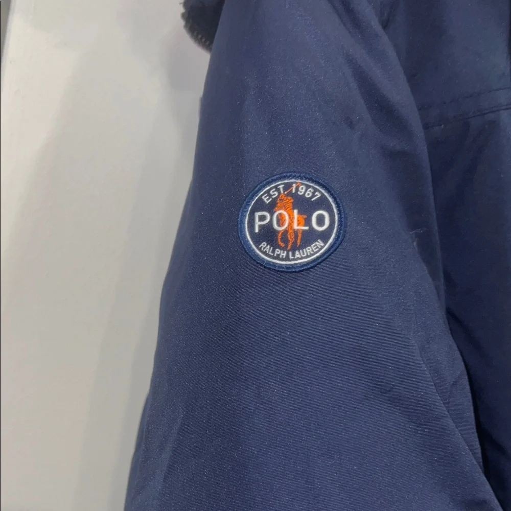 Boys’ Polo RL Parka, sz L 14-16 - Picture 5 of 5